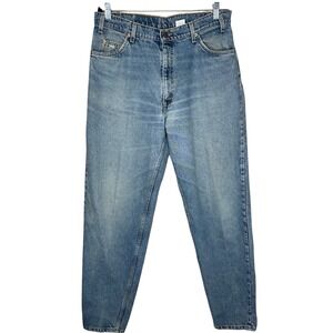 Vintage 90s Levi's 560 Jeans 36x34‎ Made in USA Loose Fit Tapered Leg Denim 1994